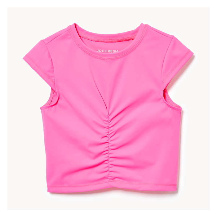 Filles T-shirt froncé Active pour fille